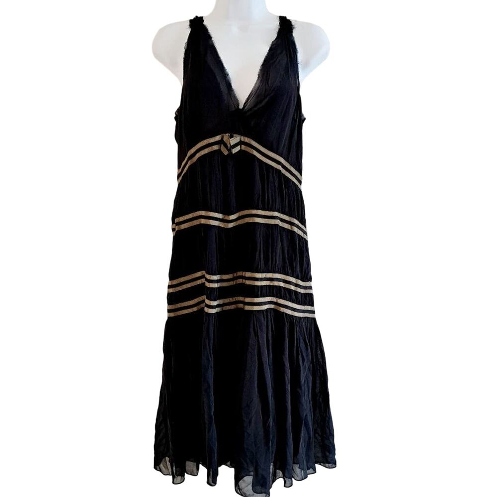 Jennifer Lopez Sleeveless Silk Dress